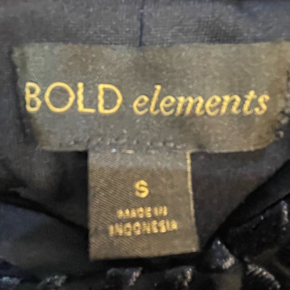 BOLD elements Black Animal Print Long Sleeve Dress - Picture 3 of 4